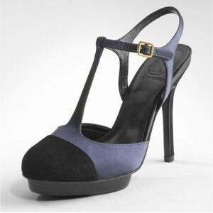 Tory Burch Mandy T-Strap High Heel Pumps Size 8.5